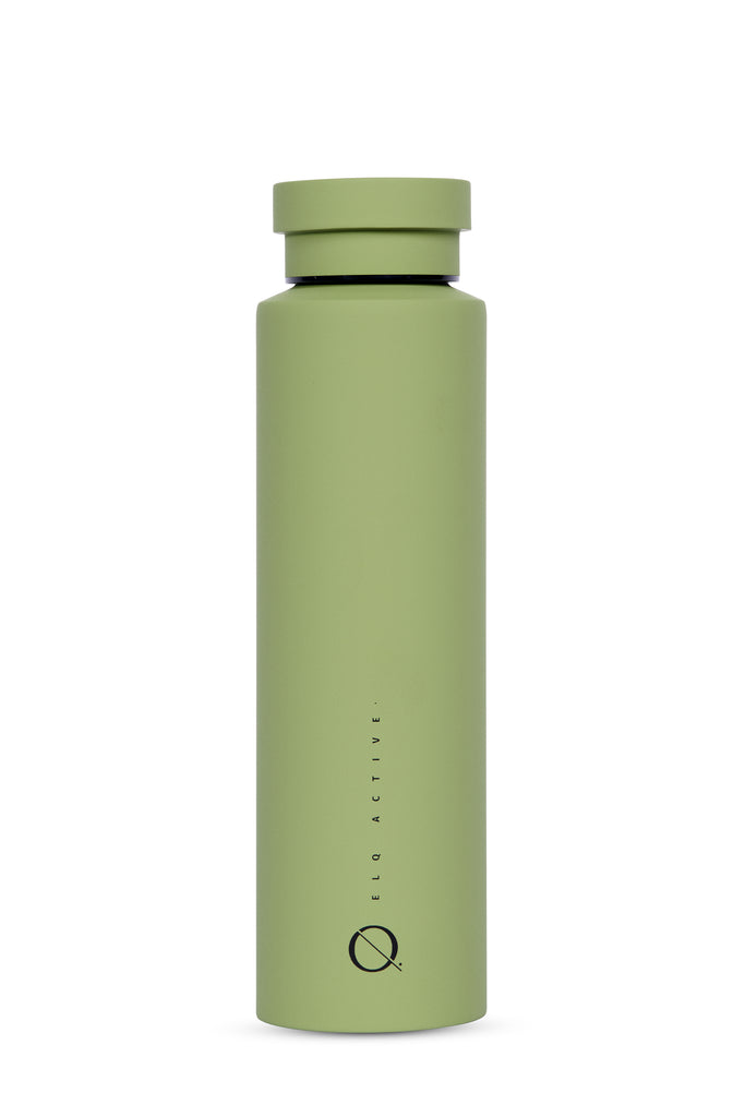 ELQ reusable green water bottle 