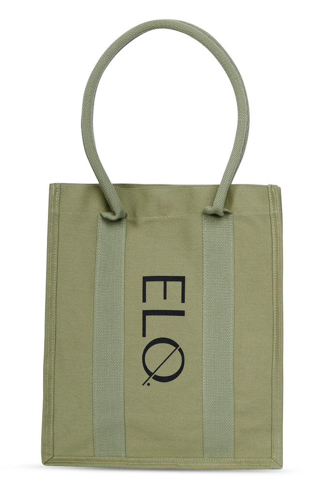 ELQ Work Tote Bag in Khaki Green