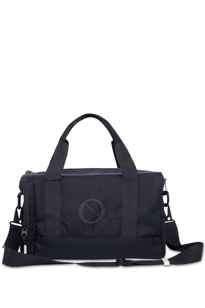 ELQ black small crossbody duffle bag