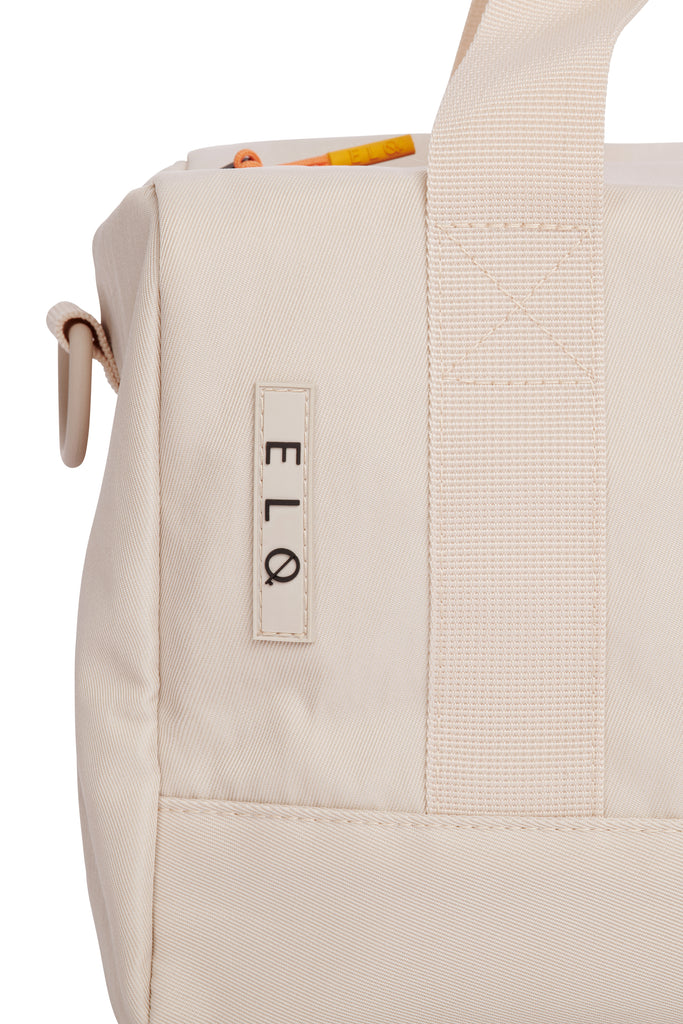 ELQ designer sports bag in nude