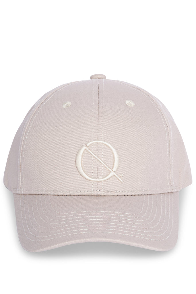 ELQ Active Icon oat beige cap with embroidered logo