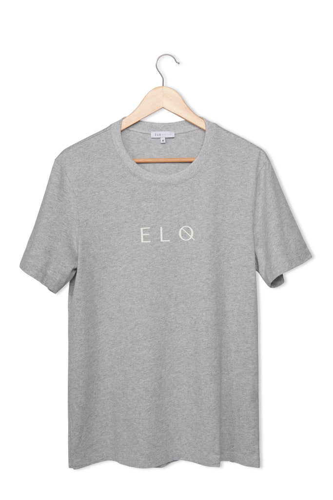 ELQ Unisex Baseline Grey Tee